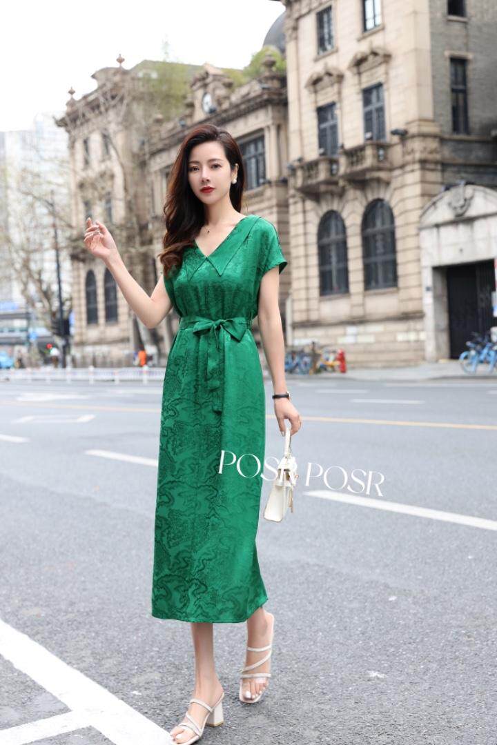 夏款连衣裙，女装连衣裙，珀莎