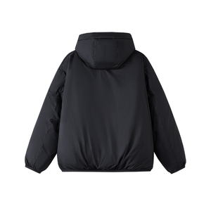 90%绒新标有报 连帽韩版宽松羽绒服外套上衣Y995/ P350图片