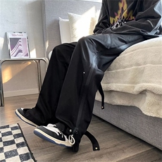 欧美hiphop裤子高街潮ins工装阔腿裤男设计感垂感冲锋裤G2948-P45，男装工装外套，星座1008-2