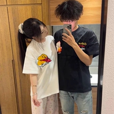 万针全刺绣工艺抖音得物高品质260克重磅纯棉双纱美式高街短袖T恤，男装T恤，电商A486-1