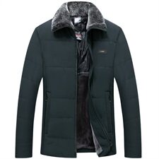 6803/P80中老年男装外套爸爸冬季棉服加绒加厚短款棉袄男，男装棉衣，星座1216（原钱塘722）