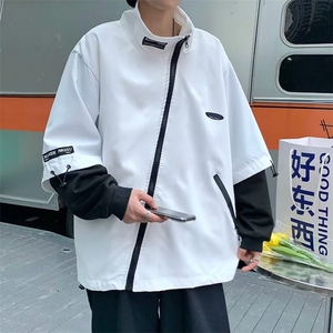 男秋季外套潮牌街头工装外套X74P55图片