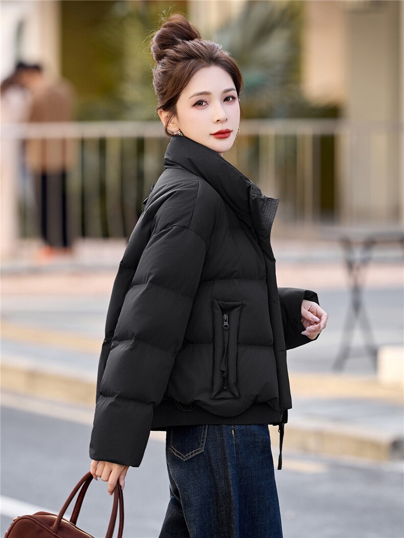 2025年冬季90白鸭绒羽绒服,女装羽绒服,艾尚靓装