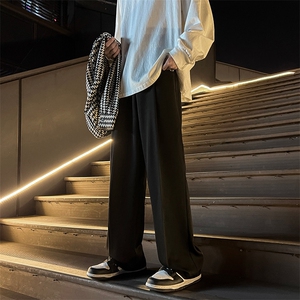港风  抖音品质休闲裤西裤真超复合加绒P65控88 常规款P50控68图片