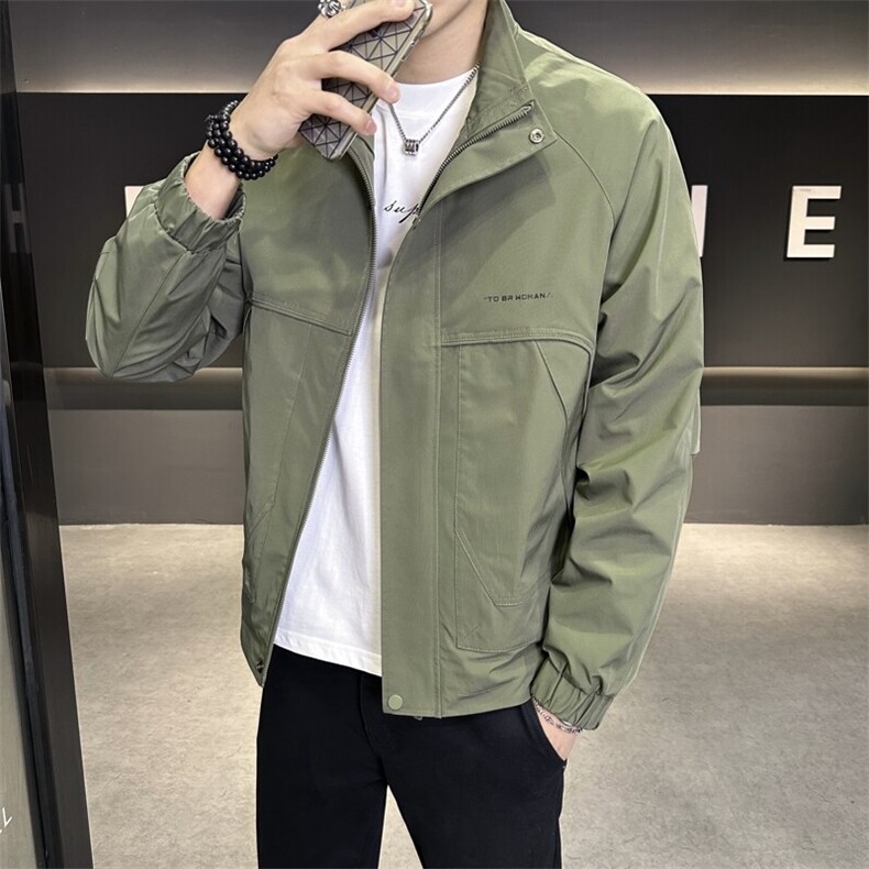 507A-JK819-P75春夏时尚男士百搭青年夹克休闲外套,男装夹克,星座507A（原星座306B-2）
