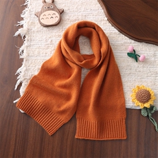 2025年秋季新款双股宽边针织羊绒围巾时尚休闲通勤百搭，围巾，联起羊绒