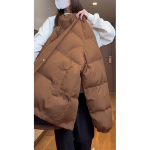 现货 抖音得物可供视频 冬季三防加厚羽绒棉衣外套面包棉服AM999图片