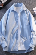 宽松重磅外套男大码港风休闲潮流衬衫C2177-P35【特价】，男装衬衫，电商A007