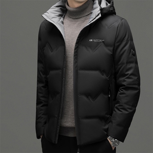 DF8233钱塘2020-2中年男士冬季厚款商务休闲简约有帽羽绒服P240图片