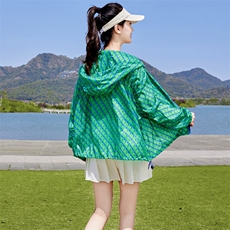 天丝轻薄防晒衣女款2024新款夏季外套妈妈薄款透气大码国风防晒服，女装防晒衣，蝶眷