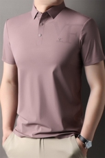 QLM15131春夏男士新款短袖T恤青年修身翻领体恤休闲打底衫，男装T恤，电商B360