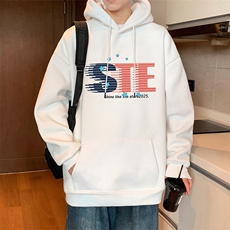 CM119卫衣男秋冬新款休闲美式外套ins宽松重磅纯棉大码长袖帽衫，女装短外套，星座304A