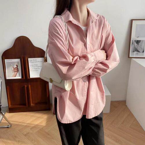 春装新款，三色均码净板衬衫，女装衬衫，Y·Z 羽倬