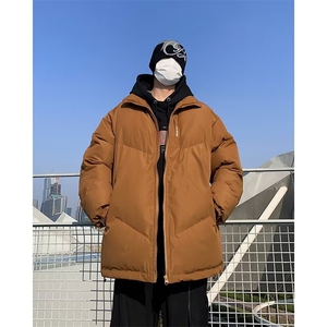 棉服男韩版潮流高街帅气加厚2024冬季ins宽松棉衣外套MF128-P75图片