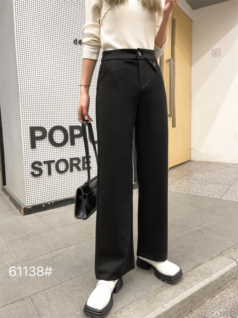 冬季新款尼料拉绒时装裤，其它，千百莲