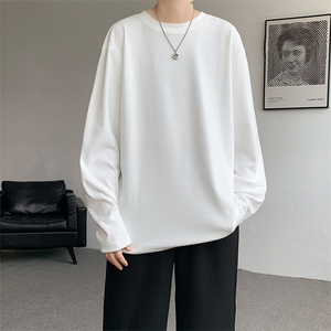 8XL-M德绒打底衫男保暖内衣加绒加厚内搭双面绒男T BG1103P35控48图片