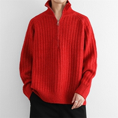 重磅老钱针织衫毛衣男秋冬厚款高级感套头潮牌休闲内搭衣服，男装针织衫/毛衣，星座914