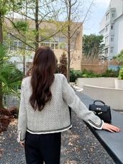 韩版甜美淑女气质高雅优雅时尚外套，其它，荷塘月色