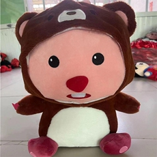 文德毛绒玩具 海狸变身小熊