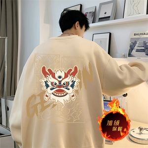 龙年卫衣 冬季加绒加厚卫衣男女外套DY5522常规特P28加绒特33图片
