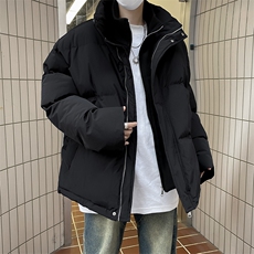 2024冬新高级感立领棉服男潮棉袄宽松棉衣保暖外套M0223-P98，男装棉衣，星座308B-2