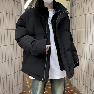 2024冬新高级感立领棉服男潮棉袄宽松棉衣保暖外套M0223-P98图片