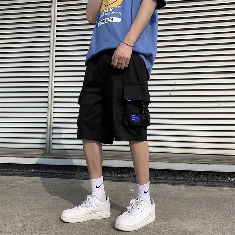 夏季2022潮流男款日系工装短裤休闲百搭学生五分裤K2581-P30,男装休闲裤,星座512-2