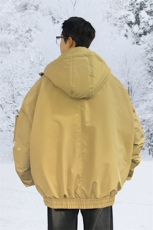 棉服男冬季新款港风宽松连帽棉衣MF9006-P90，男装棉衣，星座214-3