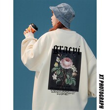 中性风新款华棉复合高克重抖音品质圆领卫衣H603P55控68，男装卫衣，电商A268