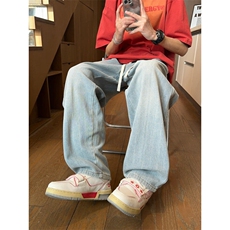 竹节纹牛仔裤男M-3XL直播品质P50控78，男装牛仔裤，电商B219B