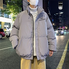 港风夜景标50白鸭绒立领保暖羽绒服YR82117P195控258，男装羽绒服，电商A247