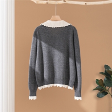 2025年秋季单件长袖圆领开衫，女装羊绒衫，澳冬特羊绒