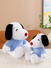 新明毛绒玩具 史诺比/SNOOPY公仔国产PP棉衣服长毛系列史努比狗狗礼物厂家家居