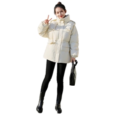 2024冬季新款时尚潮流女装羽绒服修身显瘦保暖外套，女装羽绒服，曼琳思菲