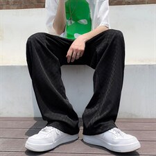 休闲百搭休闲裤2022网红新款纯色韩版痞帅直筒九分裤K2223P35，男装休闲裤，星座1116-2