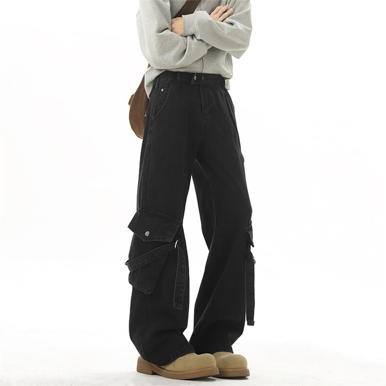 《现货主推》个性工装大口贷牛仔裤GXX24-P70控98，男装牛仔裤，电商C303