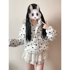1506-1/M78191/P89星星棉服外套女冬季新款宽松学生保暖面包服，男装棉衣，星座1506-1