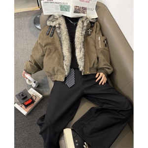 新款杭货品质款美拉德座山雕棉衣1408-MY339-P100（网图）图片