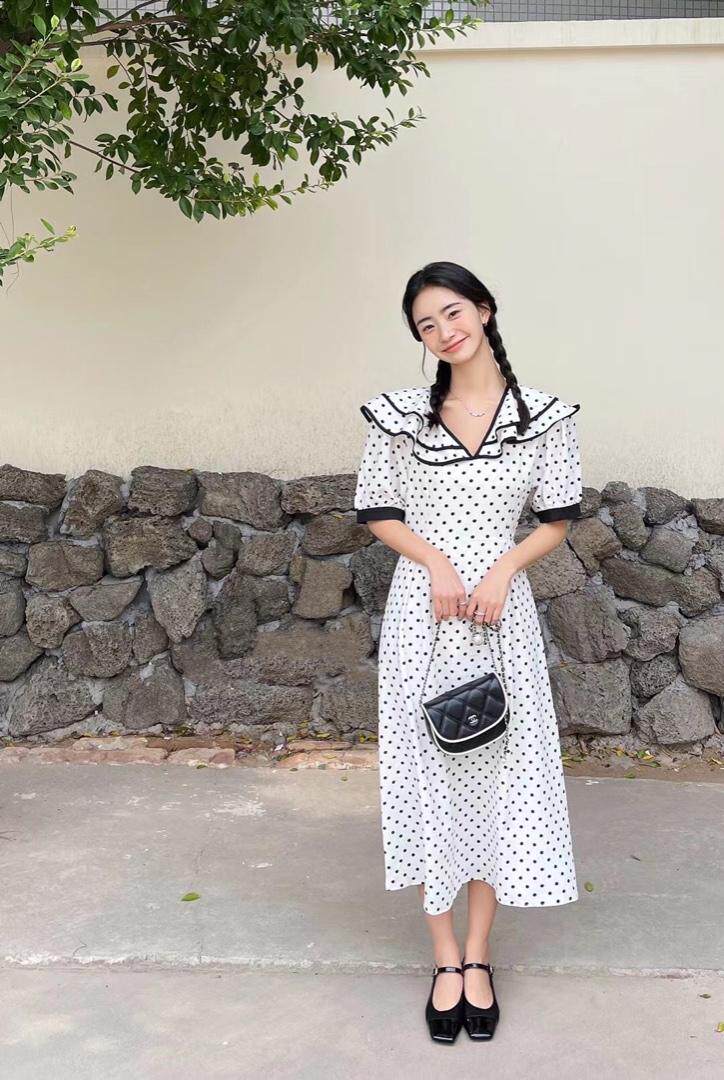 夏季连衣裙，女装连衣裙，欧尚时