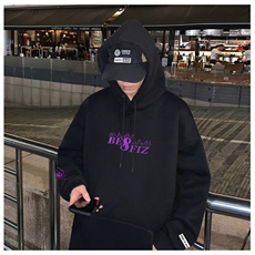 CM181P60加绒P65新品连帽卫衣重磅纯棉大码外套，女装短外套，星座304A-1