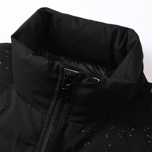 羽绒服男2023年新款冬季立领休闲爸爸装上衣中年加厚保暖男士外套图片