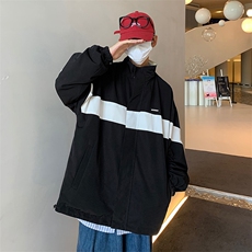 秋季薄款双面穿外套2023新款潮流休闲帅气棒球服夹克W1257-P54，男装夹克，星座512-2