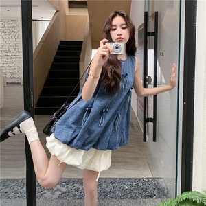 风牛仔上衣+半身裙两件2C081-8620P150K218图片