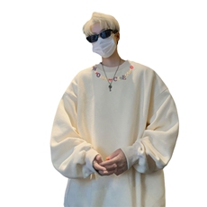 ！圆领卫衣男装港风长袖t恤男外套男WY544-特P23，男装T恤，电商B371