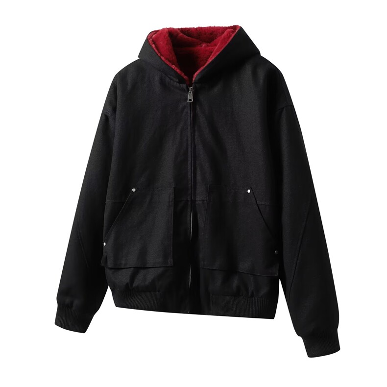 座山雕连帽棉服夹克 MY0266 特P125图片