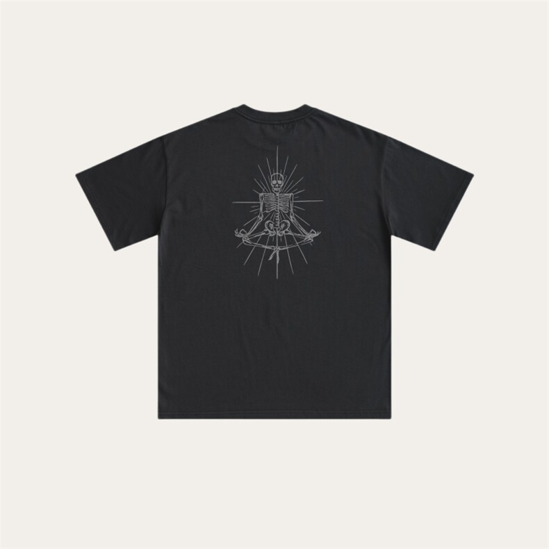 T11-P48-美式情侣款印花短袖可定制（wx：MaMSHu123），男装T恤，星座112