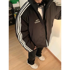 网络图现货！立领条纹短款棉服外套高级设计感运动棉服RJY65-P90，男装棉衣，星座1005-6