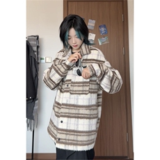 小香风男装短款呢料呢子夹克冬季呢子大衣外套XZ514-2-F008-P100，男装毛呢大衣，星座514-2(原B239)