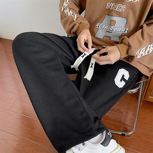 春秋季韩版潮牌vibe高街直筒港风宽松阔腿痞帅休闲长裤NB33-P30图片