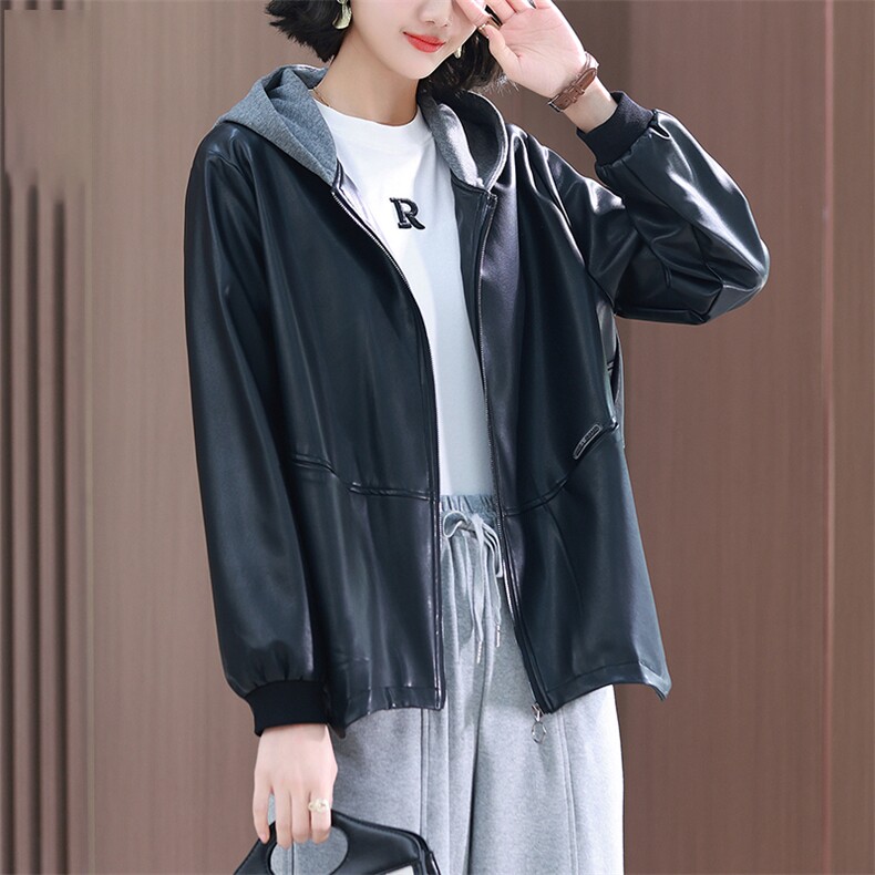 2022秋装时尚简约大方气质优雅休闲修身百搭潮流外套,女装短外套,丽影随形